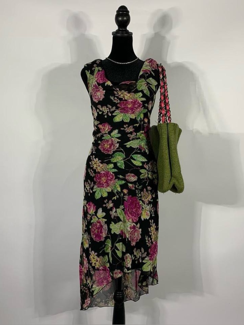 Y2K Connected Apparel floral midi dress - Picture 1 of 7